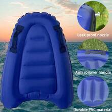 Aufblasbares, faltbares Schwimmboard mit Griff für Strand, Schwimmbad, Wassersport, Strandutensilien, Strandaccessoires - Verschiedenfarbig - Übersicht 10