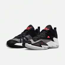 Nike 男款Jordan One Take 3 PF 威少3 簡版 圓頭舒適 避震防滑耐磨包覆 低幫實戰籃球鞋 - 黑色 - 查看 3
