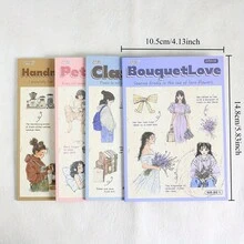 20 folhas de adesivos PET pré-cortados para decoração de livros, adesivos transparentes para scrapbooking, diário, colagem, decoração, álbum, diário, adesivos para material escolar, volta às aulas