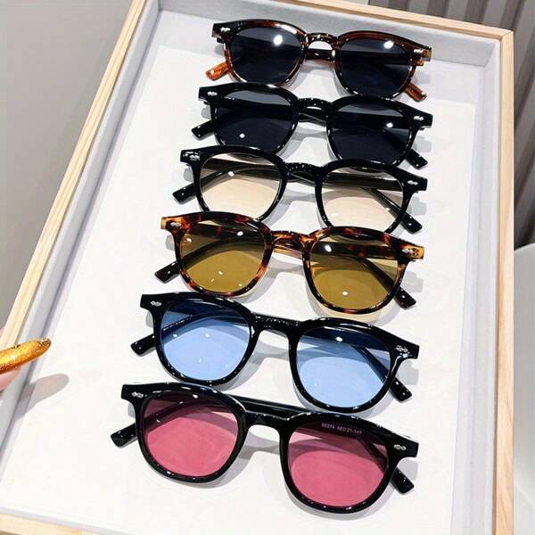 Classic Square Fashion SunGlasses, Suitable For Men And Women Glasses