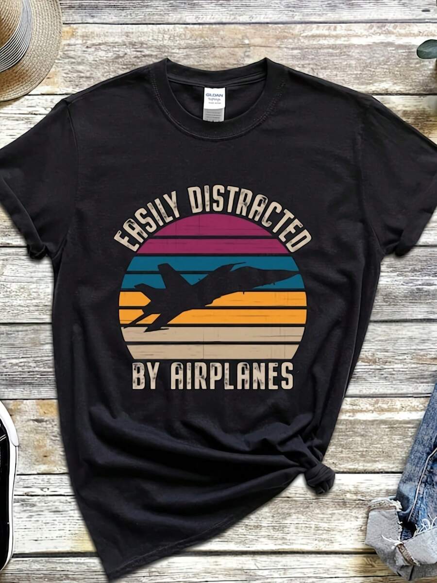 Women T-Shirts - 黑色2 - 查看 1