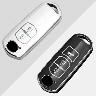 Fashion New Soft TPU Car Key Protective Cover For 2 3 6 Atenza Axela Demio CX-5 CX5 CX-3 CX7 CX-9 2015 2016 2017 2018 2019