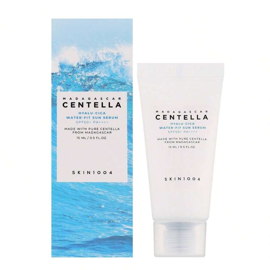 SKIN1004 Madagascar Centella Hyalu-Cica Water-Fit Sun Serum SPF 50+ 15ML - Sun Serum - SUNSERUMMINI-15ML - View 1