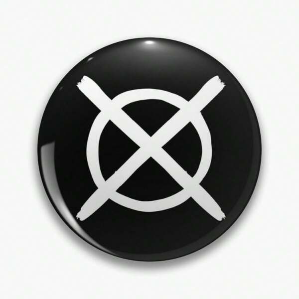 Updated Operator Symbol 44mm 1.7inch Pins Broach DIY Buttons Snap-In Craft