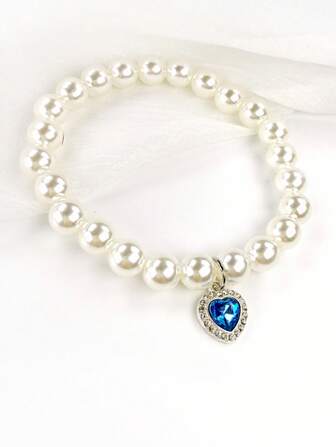 1pc Cat Beaded Necklace Cute Highly Attractive Rhinestone-Studded Dog&Cat Collar Decorative Item For Photo-Shooting Necklace Resistant To Cat Bites&Licks