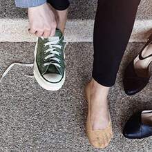 10 Pairs Lace Ankle Socks Women's Lace No Show Socks Ruffle Low Cut Non Slip Casual For Summer Women Low Cut - as pic - View 2