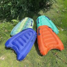 Aufblasbares, faltbares Schwimmboard mit Griff für Strand, Schwimmbad, Wassersport, Strandutensilien, Strandaccessoires - Verschiedenfarbig - Übersicht 13