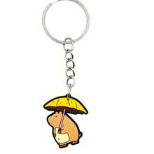 1 pieza Llavero/colgante de Capibara 2025 nuevo, decoración de habitación linda, accesorio para mochila, colección de pasatiempos - regalo de vacaciones, regalo de cumpleaños, regalo para aficionados