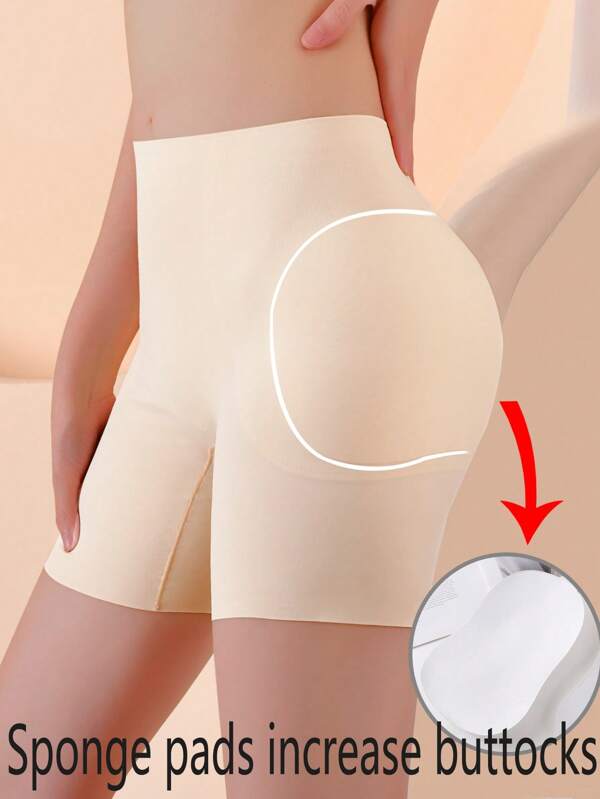 Calcinha modeladora de cintura alta com controle de barriga e levantamento de bumbum feminino