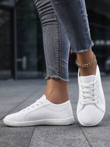 Neue breit geschnittene, atmungsaktive, rutschfeste, leichte Outdoor Sportschuhe zum Angeln, Unisex minimalistische Schnür Wanderschuhe mit rundem Zehenbereich