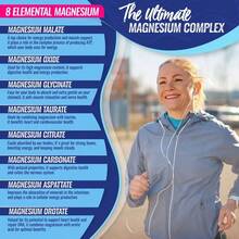 Magnesium Complex 8 EssentialMagnesium Supplement Fitness Edible - Khác - Xem 4