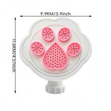 1 件独特的创意猫爪浇水洒水器，可爱的园艺工具，植物浇水洒水器，均匀舒缓的浇水装置 - 非常适合户外植物浇水、草坪护理和清洁，用于 DIY 草坪和花园维护，高品质和防风，花园喷雾器，用户友好的设计