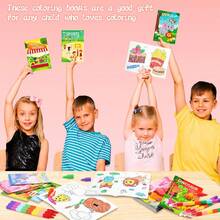 12 Pack Coloring Books For Kids Ages 3-8-12 (5.1 X 7 Inch),Mini Coloring Books For Kids Party Favors,Bulk Coloring Books For Kids Birthday Gifts Small Goodie Bags Stuffer Fillers Bulk School Classroom Activity(Not Duplicate),Back To School,School Supplies - 彩色 - 查看 5