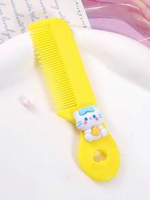 4pcs/1pc 儿童卡通糖果色卡通动物迷你梳子，便携便捷的糖果色小梳子，适合儿童理发和护理，是送给孩子礼物的理想选择 - 彩色 - 查看 26