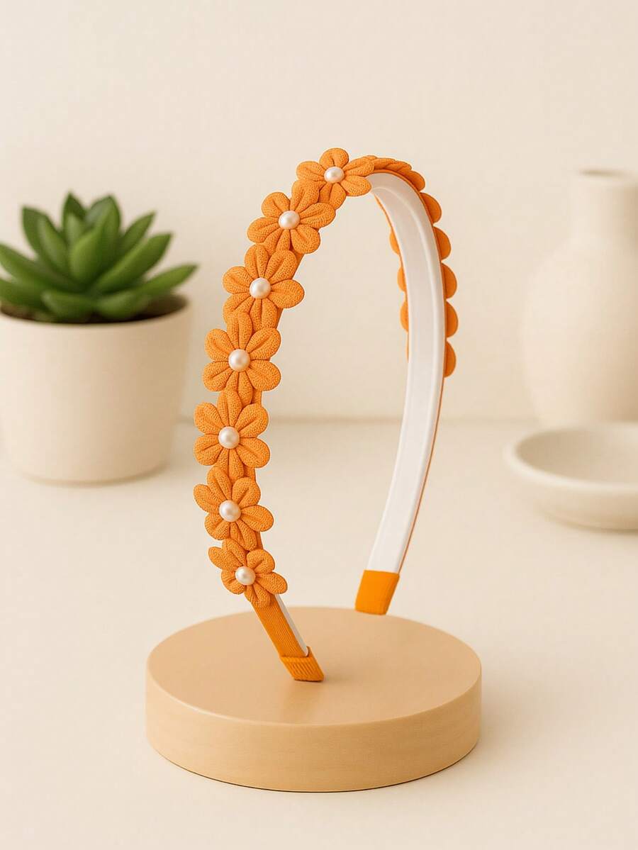 Kids Hair Accessories - 橘色 - 查看 1