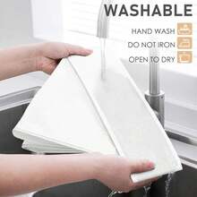 1Pc White Underwear Sock Drawer Organizer 1-Pack, Dispenser Underwear Organizer 20 Compartment Fabric Dresser Drawer Organizer Storage Box Socks, Underwear, Handkerchiefs, Ties. - White - View 8