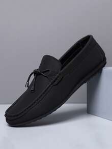 男士休闲乐福鞋，韩版时尚，百搭驾车鞋，Old Money Chic 秋季