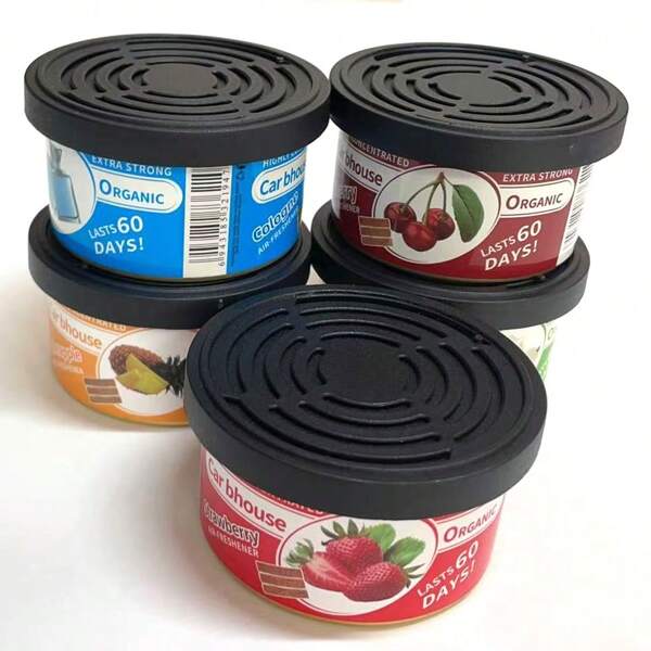 Auto-Duftspender, Auto-Lufterfrischer, Parfüm-Dosen aus Faser-Blöcken, langanhaltende Auto-Aromatherapie, Auto-Deo-Zubehör (Hinweis: Nach Verwendung des Produkts verflüchtigt sich der Duft innerhalb von 10 bis 15 Tagen vollständig. Je besser die Wirkung, desto kleiner der Anwendungsbereich, idealerweise innerhalb von 2 bis 3 Quadratmetern. Je größer der verwendete Raum, desto mehr Duftkörper werden benötigt.)