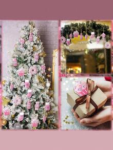 8pcs-Panelee Christmas Tree Decorations, Pink Christmas Decor,Christmas Candy Lollipop Decorations, Christmas Decorations, Birthday Party Decorations, Festive Christmas Tree Party Crafts, Hanging Lollipop Pattern Decorations With Strings, Party Decorations, Christmas Tree Decor Party Supplies,Holiday Decorations,Christmas Tree Decorations,Christmas Decorations,Christmas Gifts(Pink)