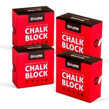 KIT 8 Magnésio Bloco De Magnésio Chalk Block 56g Cross Training Calistenia 4Climb - Branco - Visão 4