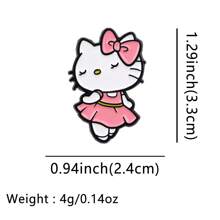 Sanrio Drăguț email Pin rever Pins insigne pe rucsac femei broșă haine cadou bijuterii accesorii de moda