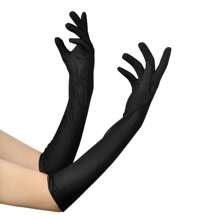 1 Piece / 3 Pieces 21-Inch Stretch 1920s Opera Gloves, Satin Long Gloves, Silk Gloves, 1920s Gloves, Opera Long Gloves, 1920s Style, Gatsby, Flapper Gloves Halloween Halloween Accessories