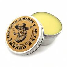 Honest Amish Beard Balm Leave-In Conditioner - Made With Only Natural And Organic Ingredients - 2 Ounce Tin - 1 - 查看 4