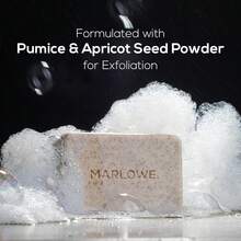 MARLOWE. No. 102 Body Scrub Soap 7 Oz, Exfoliating Soap Bar With Shea Butter, Olive Oil &Amp; Green Tea Extracts, Cleanses, Smooths &Amp; Revitalizes Skin, Original Sage &Amp; Fir Scent - Santal - View 2