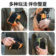 Portable Fans - F66 Military Green [Emergency Equipment | Three-speed Hurricane] - View 6