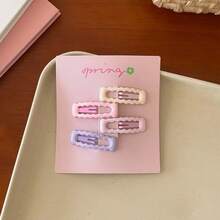 3/6/8/12/16件套可爱刘海夹、侧夹、小发夹、BB夹发饰，纸板包装