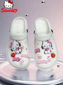 Sanrio Akcesoria do butów w stylu jaskiniowym, klamra do butów w kształcie krzyża DIY, odpinane akcesoria do butów, odpowiednie na sezon letni, zimowy, wiosenny i jesienny.