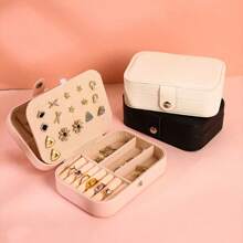 1 Piece Of 36/100-Position Ring Jewelry Box With Lid, Earring Jewelry Tray, Pendant Box, Display And Storage