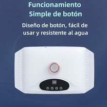 KINGSTEAM Espectrógrafo de Sprays Plegable y Ligero en Siete Colores, con Gafas de Protección Incluidas, Portátil - Blanco - Tipo de Enchufe A USA (110-127V) - Ver 7