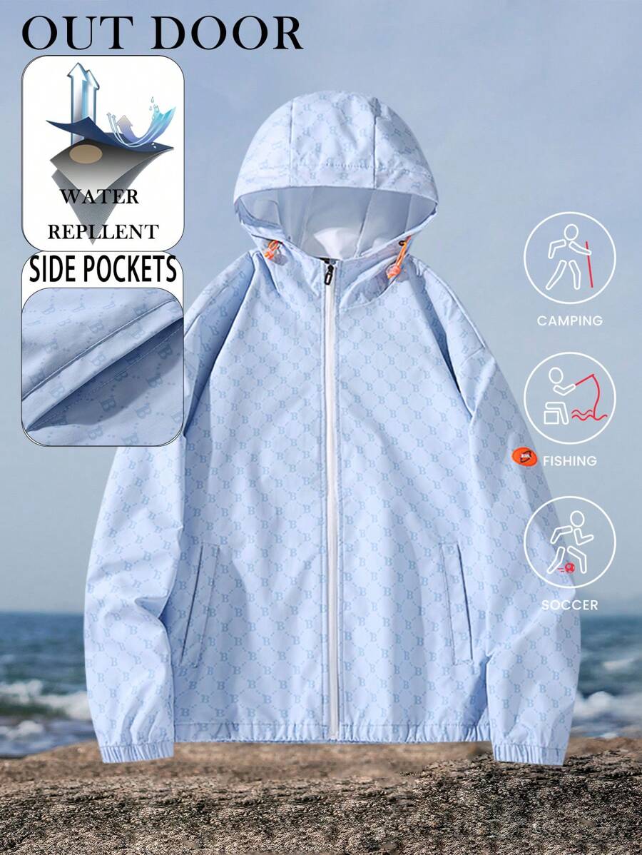 春夏时尚防晒服，新款轻薄防晒外套，情侣款薄款贴身衣