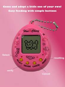 Bestseller Handheld Nostalgic Game Console, Kids Educational Toy Accessories, Mini Electronic Pet Puzzle Game, Student Gift