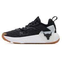 Under Armour 女款訓練鞋 UA W Project Rock 6 運動鞋輕盈舒適日常休閒鞋 - 黑色 - 查看 7