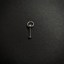 Lip Stud, Titanium Steel, Stainless Steel, Lip Ring Stud, Ear Bone Stud, Dimple Stud, Ear Stud, Piercing Accessory, Human Piercing Accessory