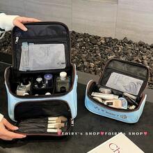 Cosmetic Travel Packing Organizer - Light Blue (large) - View 6