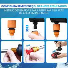 High Pressure Washer Portable Rechargeable Car Washer With Case And Accessories Cordless Rechargeable For Cars And Garden - 2 baterias - 查看 3