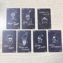 1pc K-Pop Idol Jungwon & Heeseung Christmas Card, Cartoon Cute LOMO Card, Double Sided Matte Card, Jake & Sunoo Fan Collectible Gift