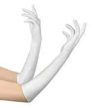 1 Piece / 3 Pieces 21-Inch Stretch 1920s Opera Gloves, Satin Long Gloves, Silk Gloves, 1920s Gloves, Opera Long Gloves, 1920s Style, Gatsby, Flapper Gloves Halloween Halloween Accessories