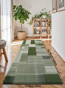 DAJIANG 1pc Plush Thickened Non-Slip Doormat, Comfortable Floor Mat, Entrance Passage Runner Rug, Kitchen Mat, Machine Washable, Easy To Clean Carpet, Home Decor Entryway Decor Bathroom Kitchen Decor Kitchen Rug - Multicolor - View 14