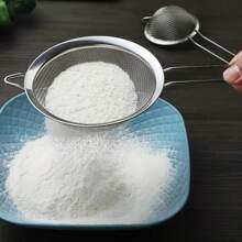 1pc/3pcs (23cm-28cm-35cm) Fine Mesh Strainer, Stainless Steel Colander, Multi-Purpose Kitchen Tool, Suitable For Sifting Flour, Tea Leaves, Cooking Oil, Coffee Powder, Juice, Ideal For Cooking And Baking, Great For Home Gatherings