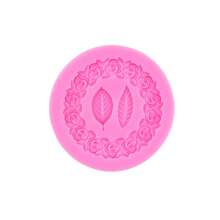 1pc Rose Silicone Mold, Candle Mold, Soap Mold, Resin Molds, DIY Soft Pottery Clay Drop Glue Decorative Mold, Hand Decorative Art Tools