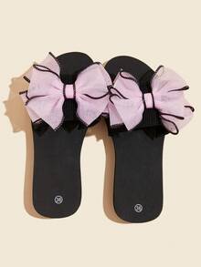Women's Minimalist Thick-Soled Slippers, Lightweight Open-Toe Non-Slip Sandals, Suitable For Indoor And Outdoor Wear,Summer Shoes - Pink - View 3