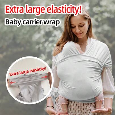 婴儿背巾，新生儿至幼儿适用 - 婴儿背巾 - 婴儿背带 - 手提式婴儿背巾 - 婴儿背带 - 新生儿至幼儿适用，7-35磅