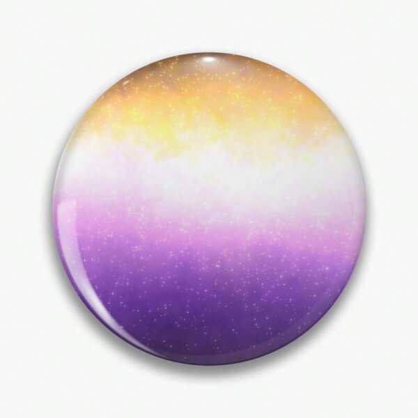 44mm Pride Flag 1.7inch Pins Broach DIY Buttons Snap-In Craft