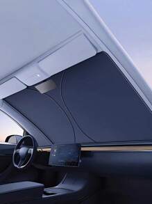 1 pezzo Parasole per parabrezza auto, visiera parasole riflettente offre una protezione ottimale per l'interno dell'auto, adatto per auto compatte, SUV e hatchback