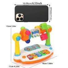 Baby Piano Toy, Light Up Music Baby Toys For12 18 Months Early Learning Educational Piano Toy 1 Year Old Boy Girl Gifts - Multicolor - View 13