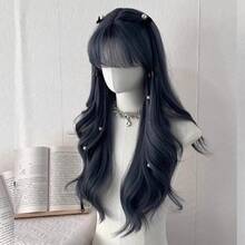 Cosplay Wigs - Azul neblina [no se requiere color de piel] - Ver 6